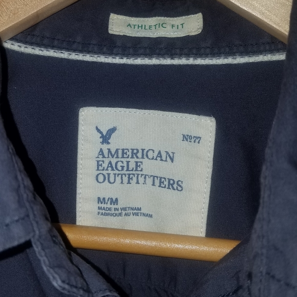 American Eagle Athleric Fit Dress Shirt - Picture 4 of 4